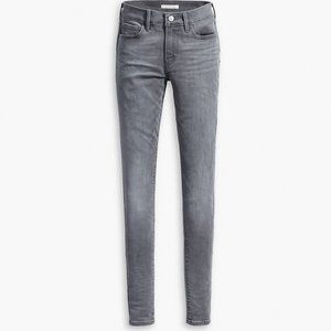 Levi's 710 Super Skinny Jeans in Grey